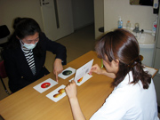 言語訓練の様子